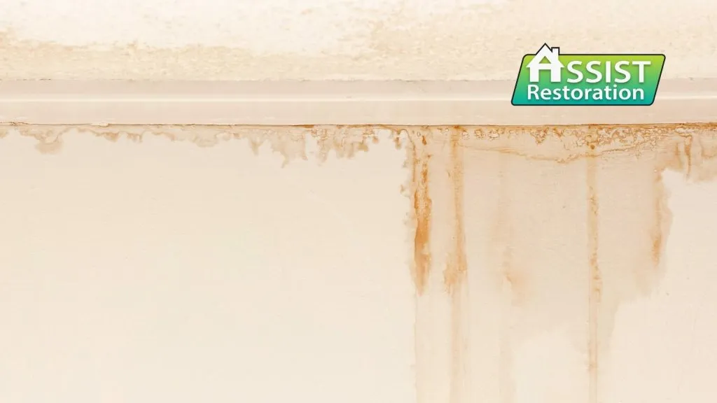 signs of roof leak